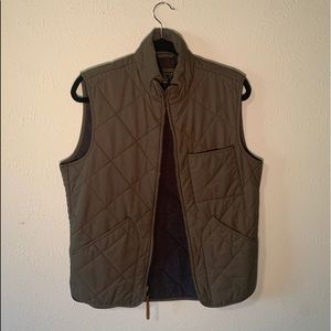 J.Crew Army Green Men’s Vest